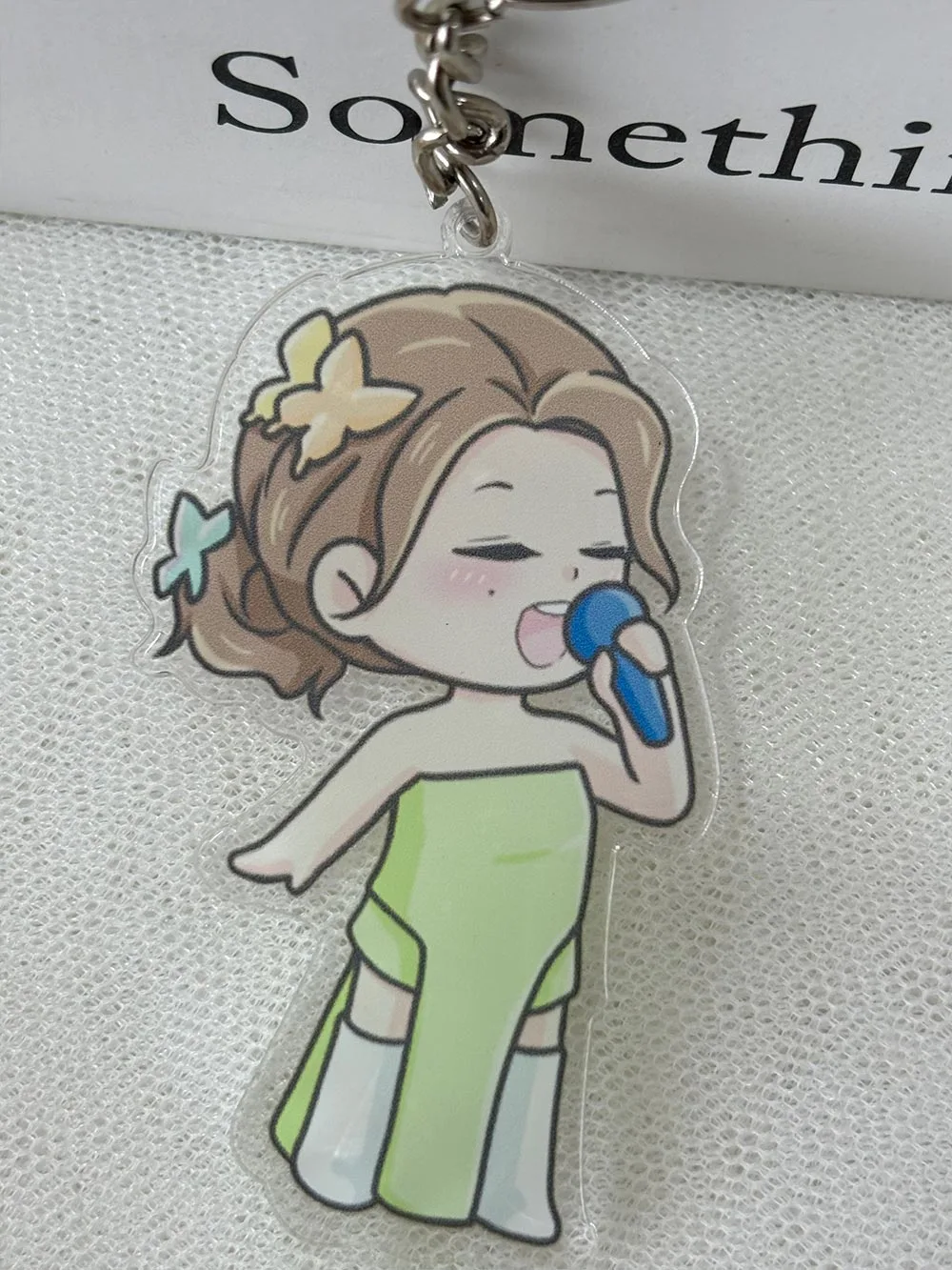 Colored Acrylic Keychains